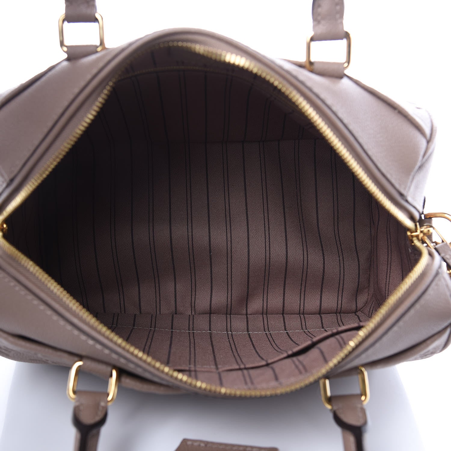 Louis Vuitton Empreinte Speedy Bandouliere 25 NM Taupe Glace 5 of 11