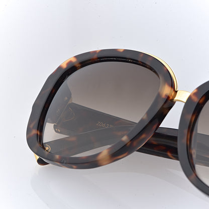 Louis Vuitton Soupcon Oval Sunglasses Z0633W Dark Tortoise 8 of 9