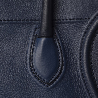 Celine Supple Calfskin Medium Phantom Luggage Midnight 11 of 11