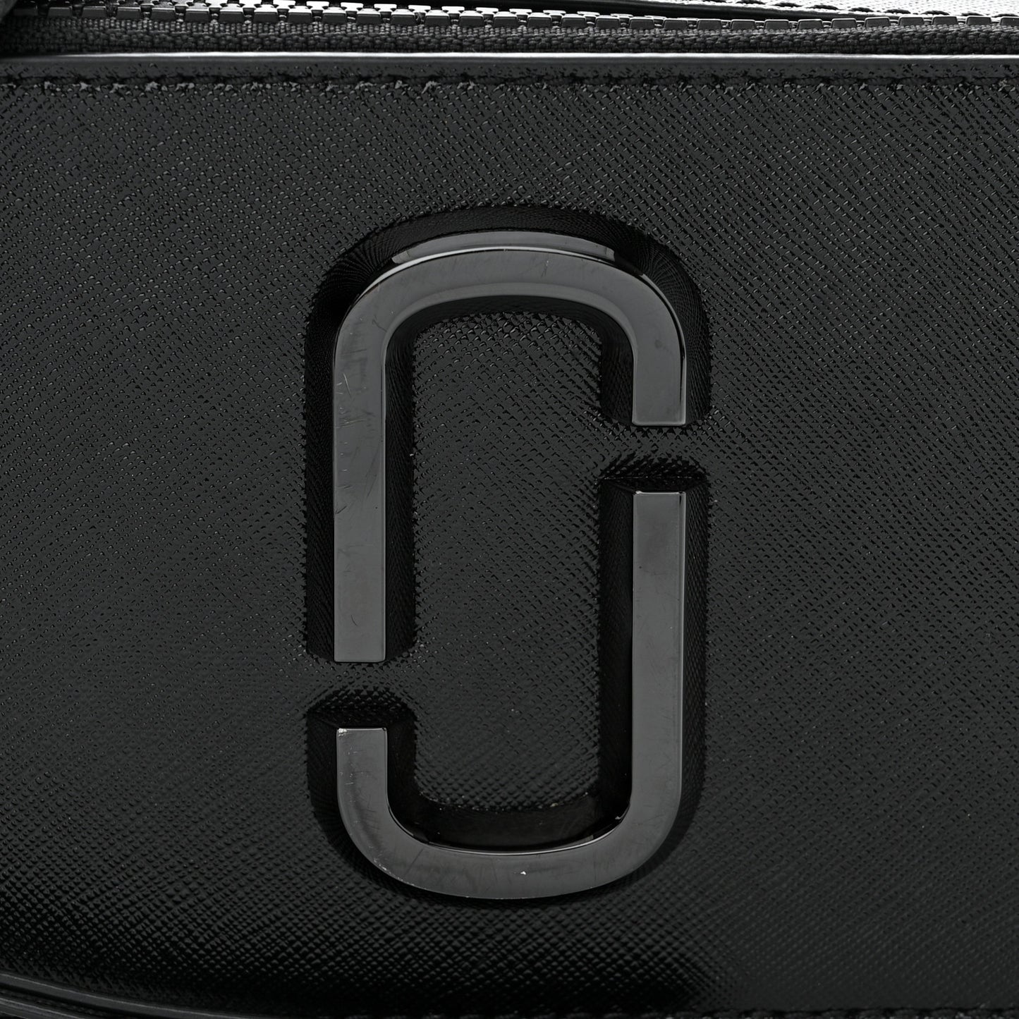 Saffiano Snapshot Camera Bag Black