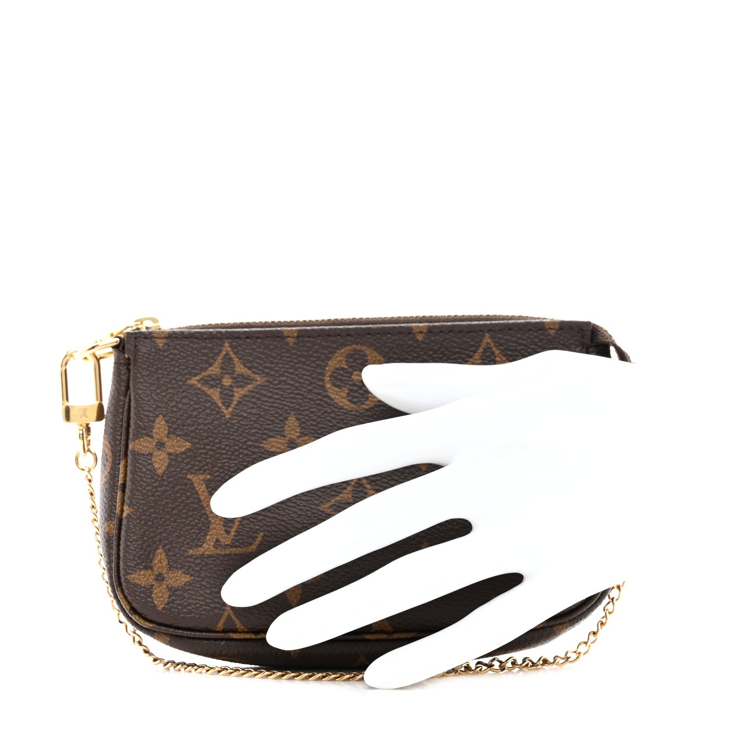 Louis Vuitton Monogram Mini Pochette Accessories 2 of 8