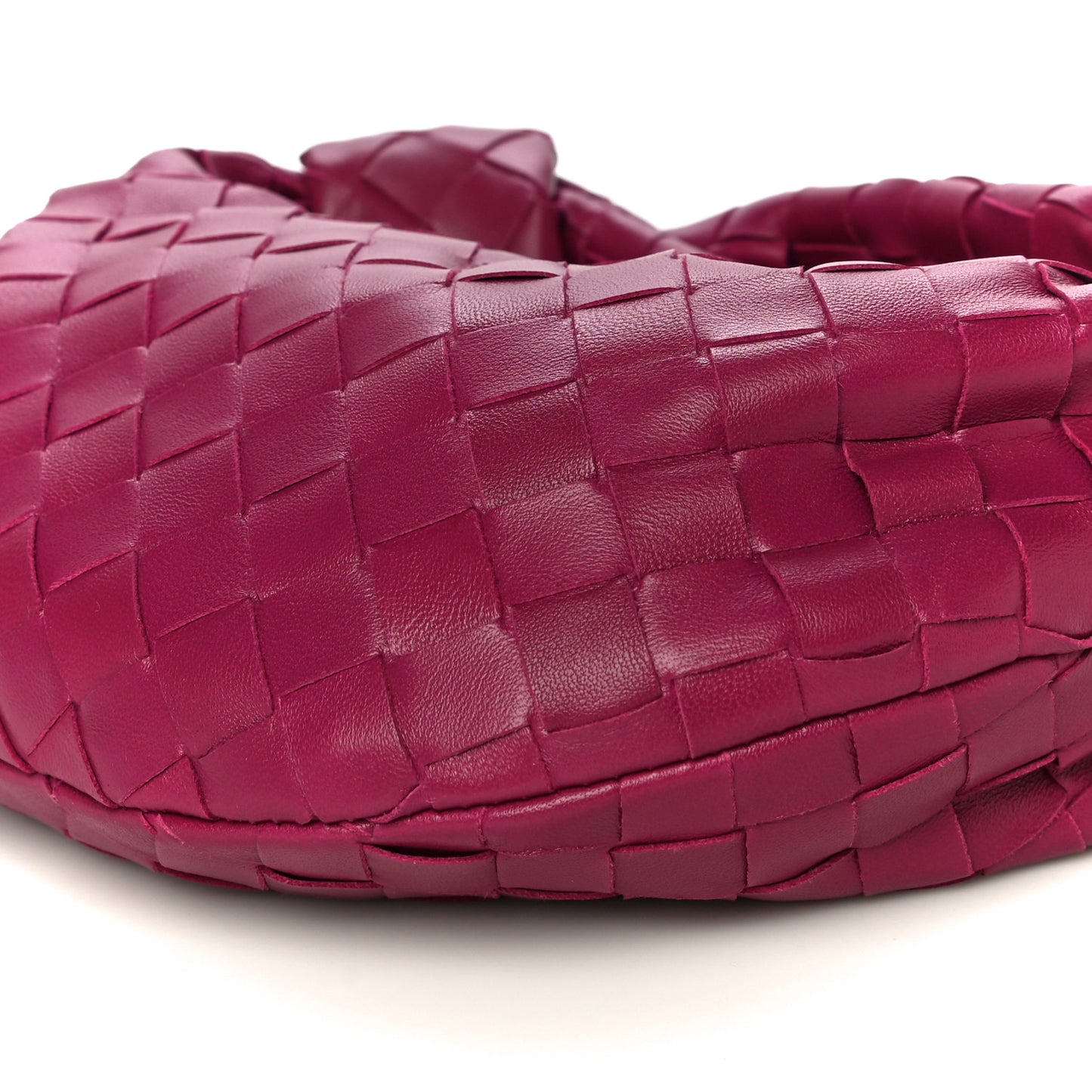 Nappa Intrecciato Mini Jodie Cinnabar