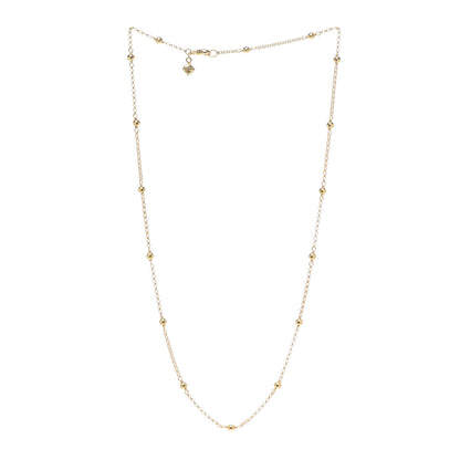 David Yurman 18K Yellow Gold Cable Collectibles Bead and Chain Necklace 2 of 5