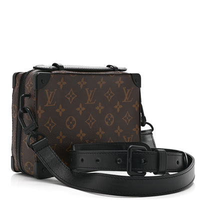 Louis Vuitton Monogram Macassar Handle Soft Trunk Black 3 of 9