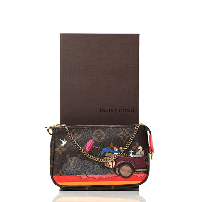 Louis Vuitton Monogram 2015 Christmas Animation Mini Pochette Accessories 4 of 4