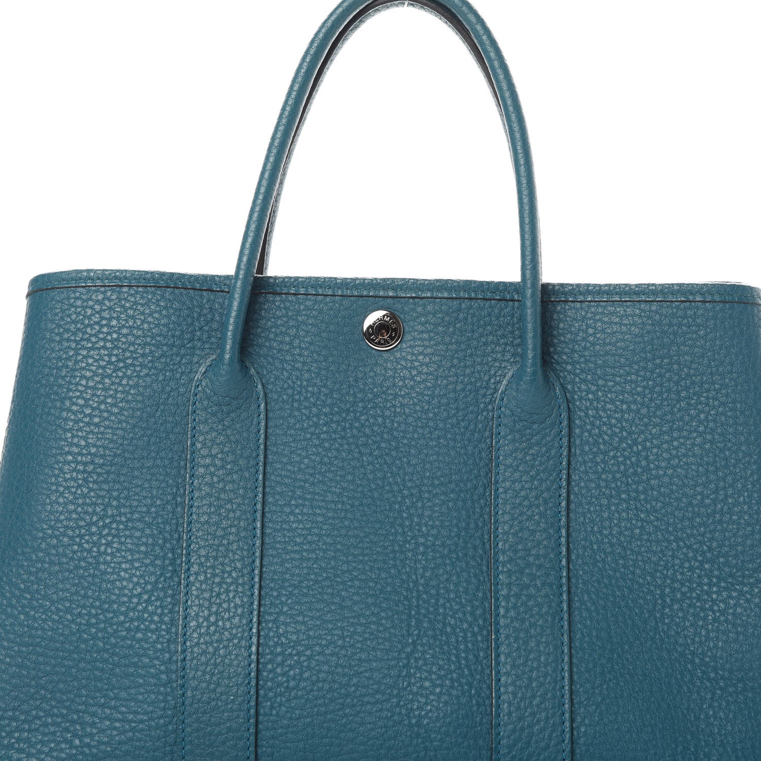 Hermes Negonda Garden Party Tote 30 TPM Cobalt 8 of 15