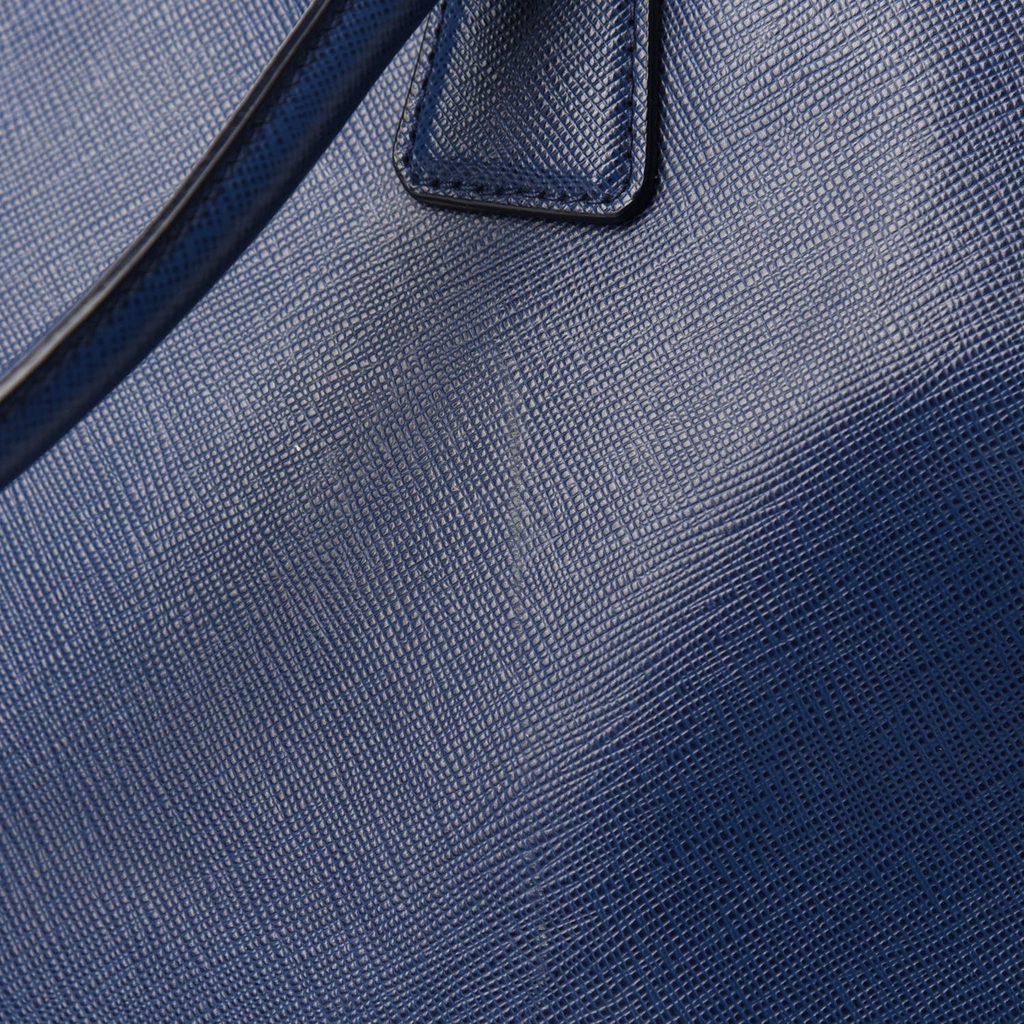 Saffiano Large Galleria Double Zip Tote Cobalto