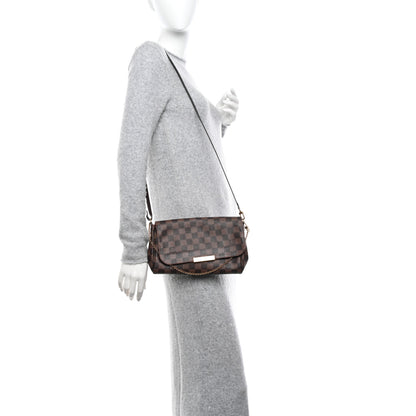 Louis Vuitton Damier Ebene Favorite MM 3 of 10