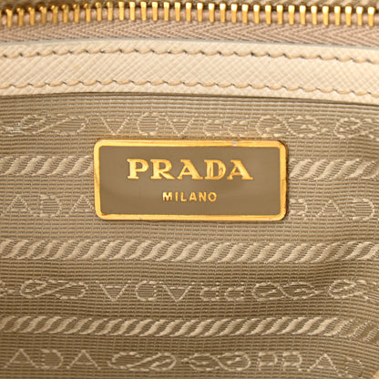 Prada Saffiano Medium Galleria Double Zip Tote Talco 6 of 11