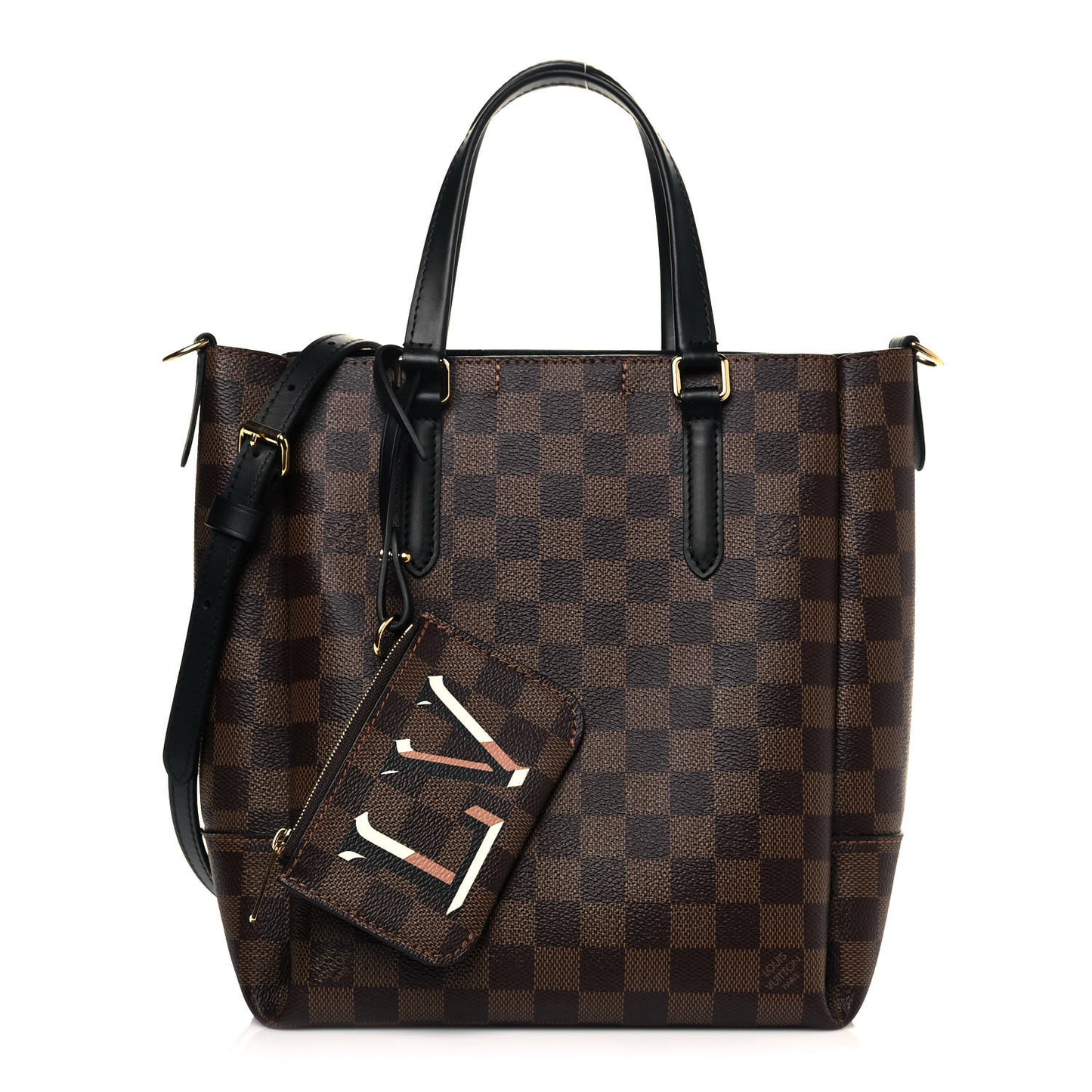 Damier Ebene Belmont PM Black