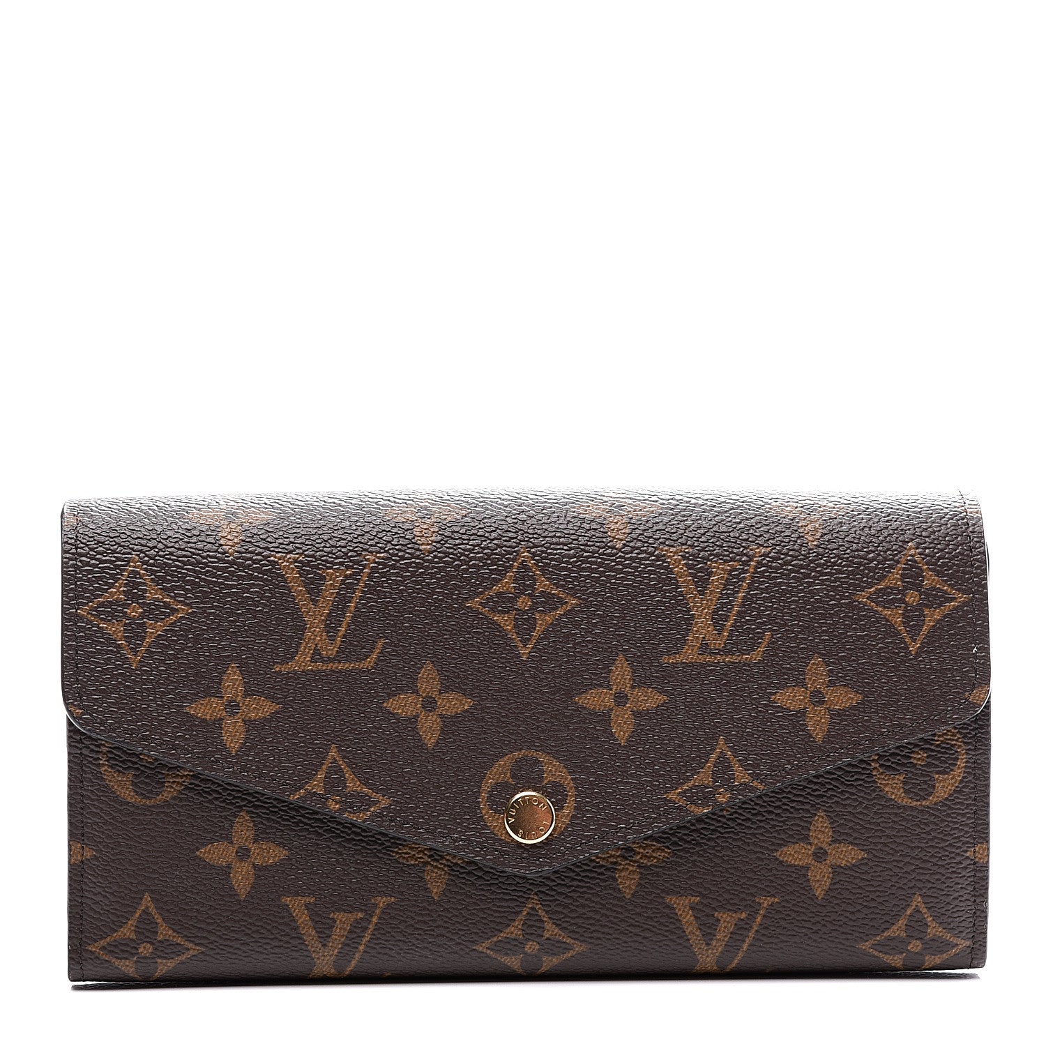 Louis Vuitton Monogram Sarah Wallet NM Rose Ballerine 1 of 8
