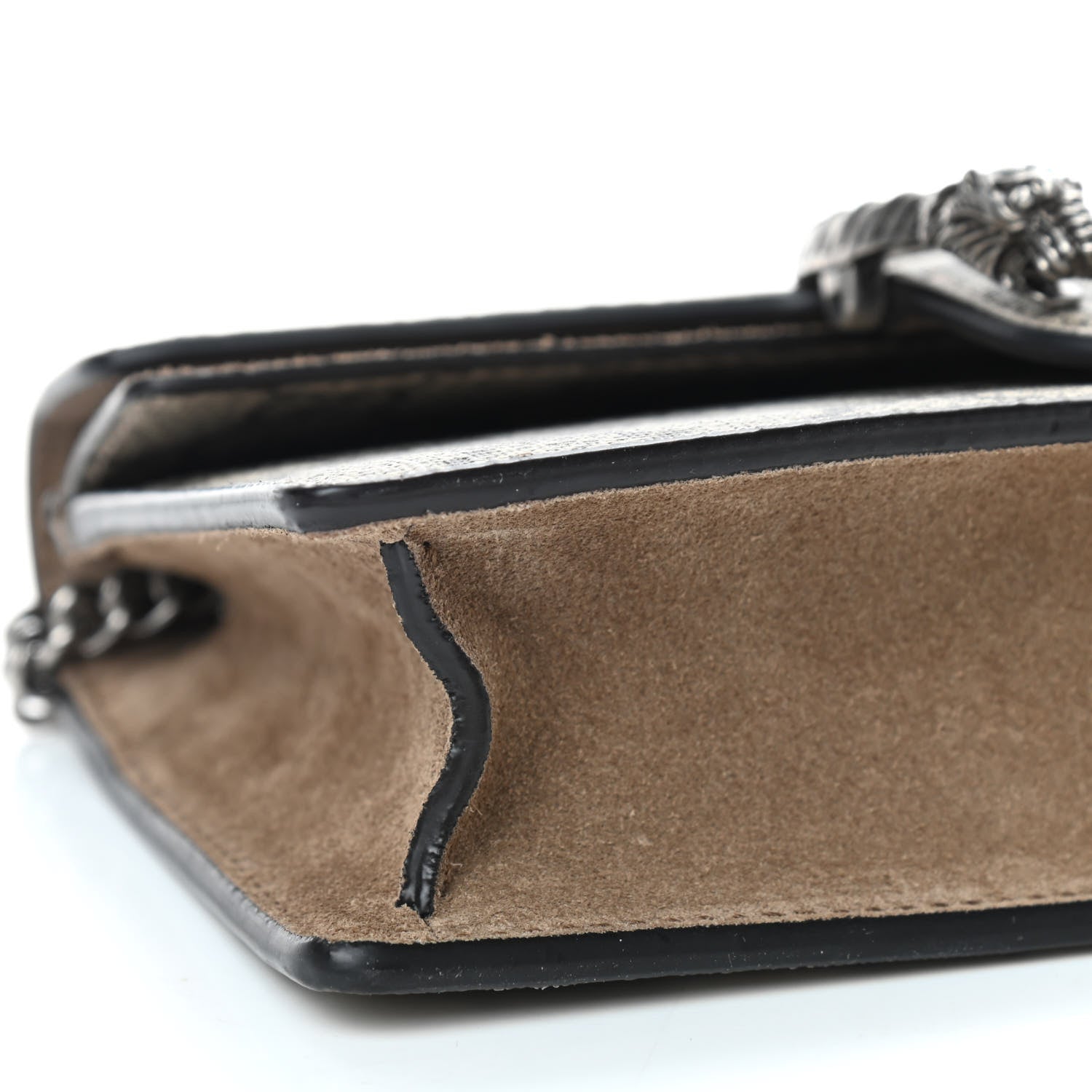 Gucci GG Supreme Monogram Super Mini Dionysus Shoulder Bag Taupe 6 of 8