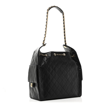 Chanel Caviar Quilted Medium Chanel 25 Handbag Black 4 of 12