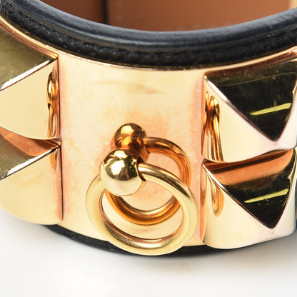 Hermes Epsom Collier de Chien CDC Bracelet S Black 8 of 8