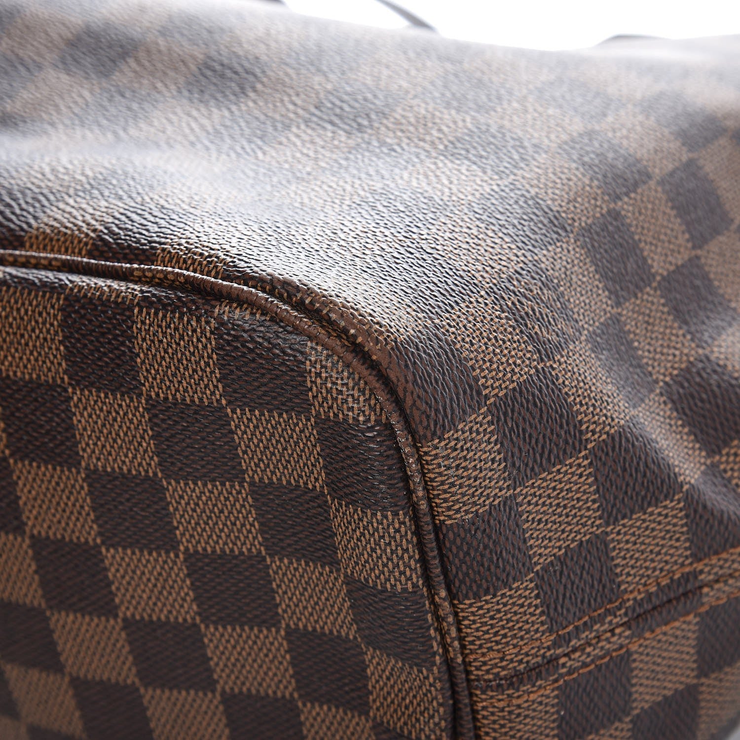 Louis Vuitton Damier Ebene Neo Neverfull MM Rose Ballerine 13 of 13