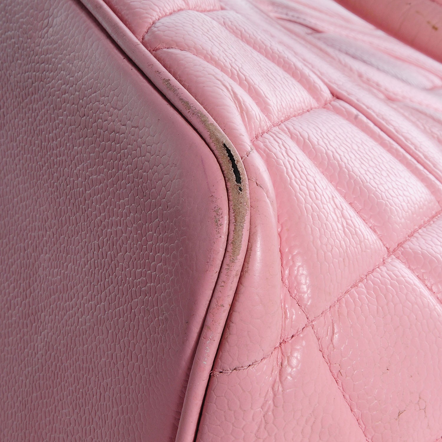 Chanel Caviar Medallion CC Tote Light Pink 6 of 12