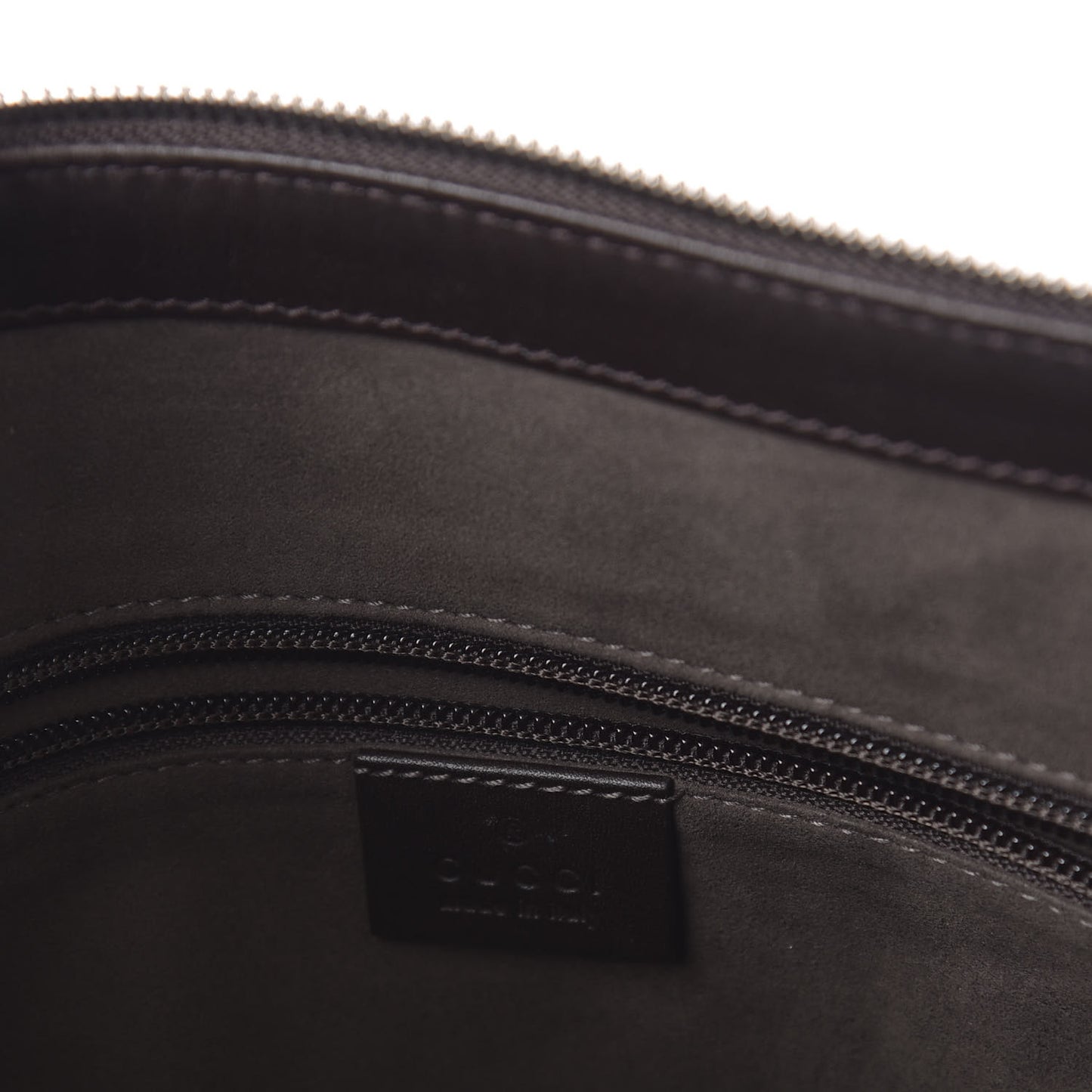 GG Supreme Monogram Medium Flat Messenger Bag Beige Brown