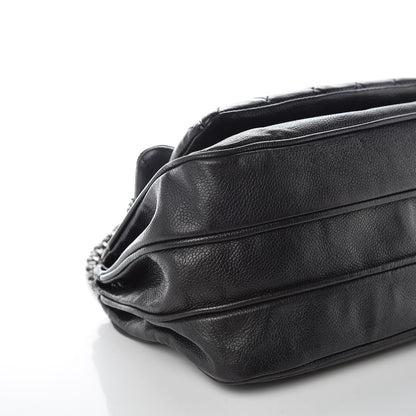 Chanel Caviar Quilted Small Mademoiselle Accordion Flap Black 9 of 12