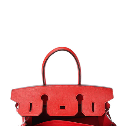Hermes Epsom Birkin 30 Rouge De Coeur 10 of 38