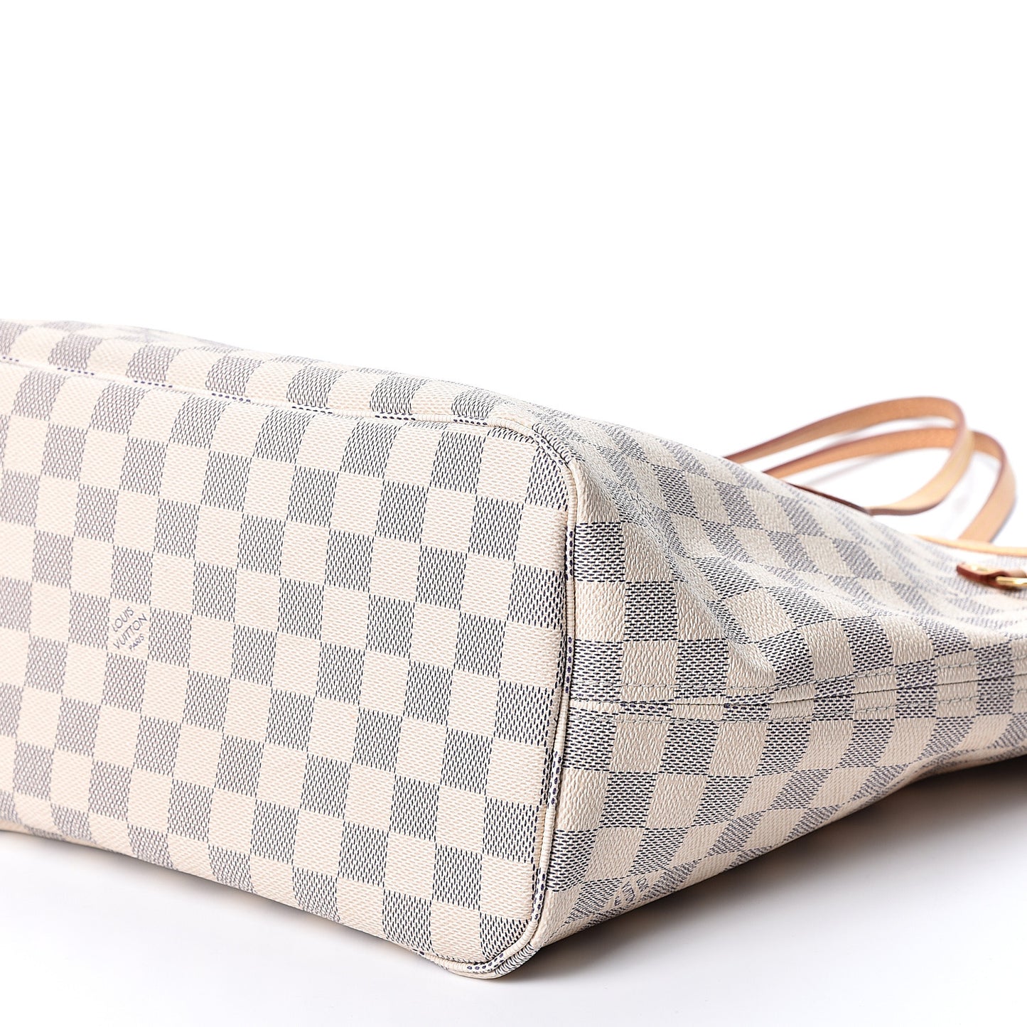 Damier Azur Neo Neverfull MM Rose Ballerine