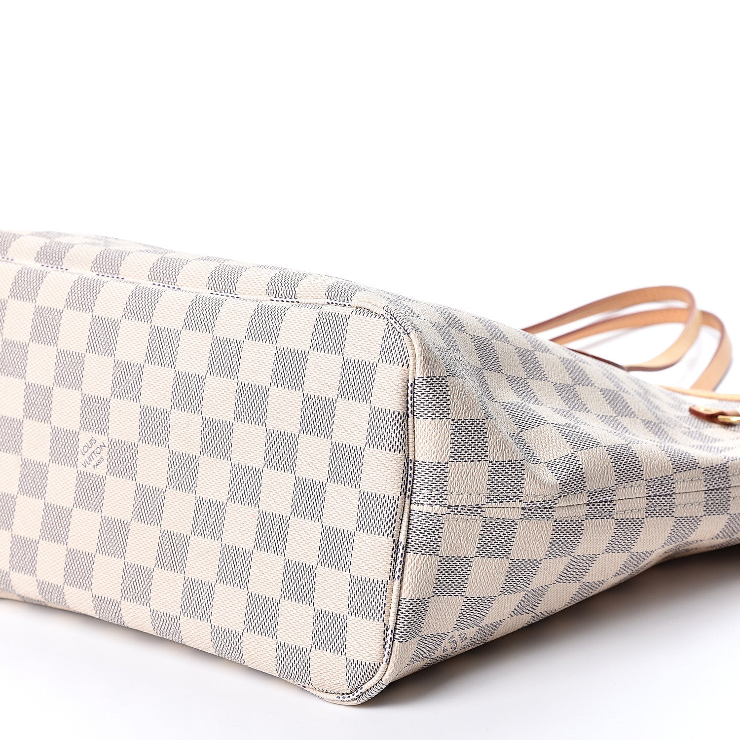 Louis Vuitton Damier Azur Neo Neverfull MM Rose Ballerine 9 of 9