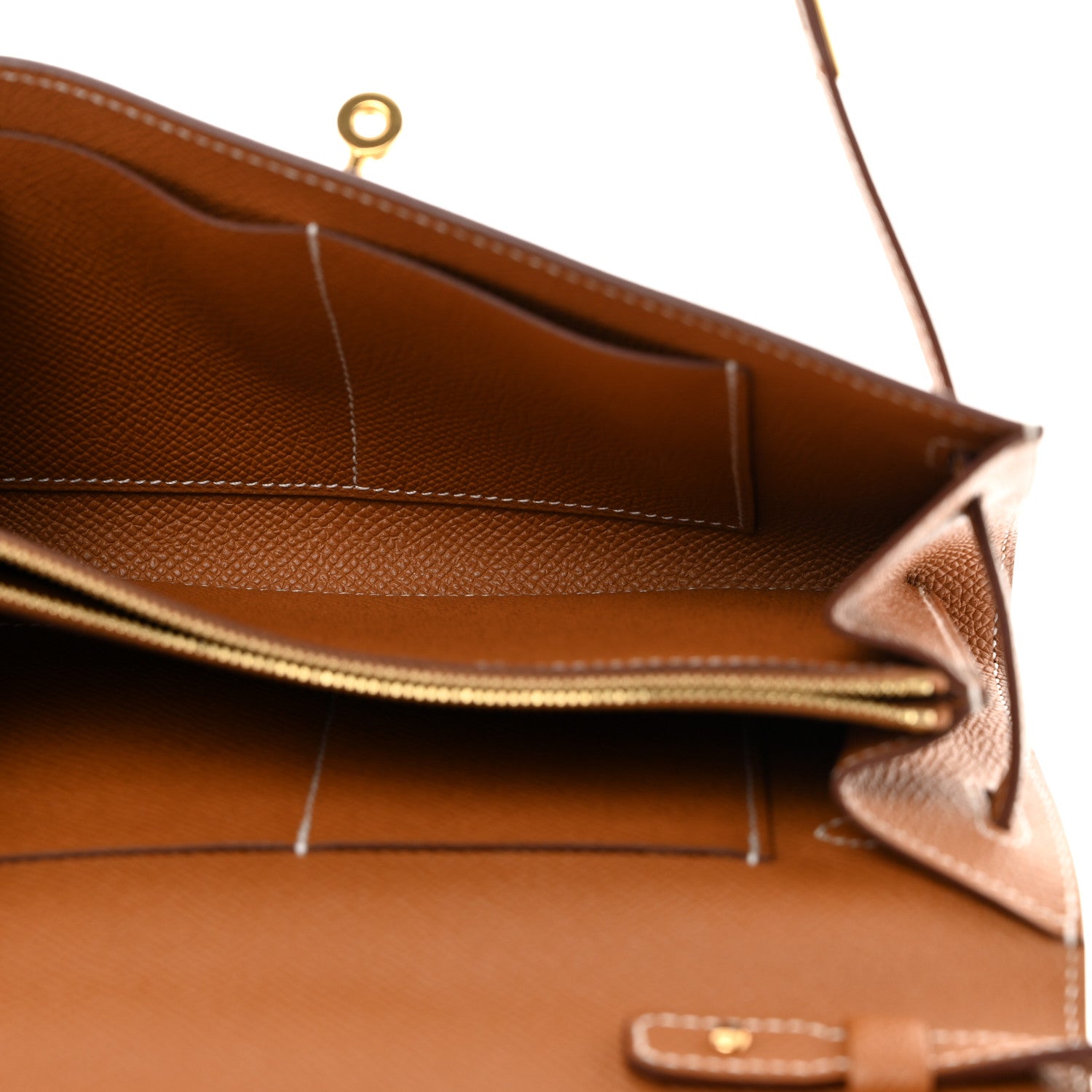 Hermes Epsom Kelly Wallet To Go Gold 5 of 10