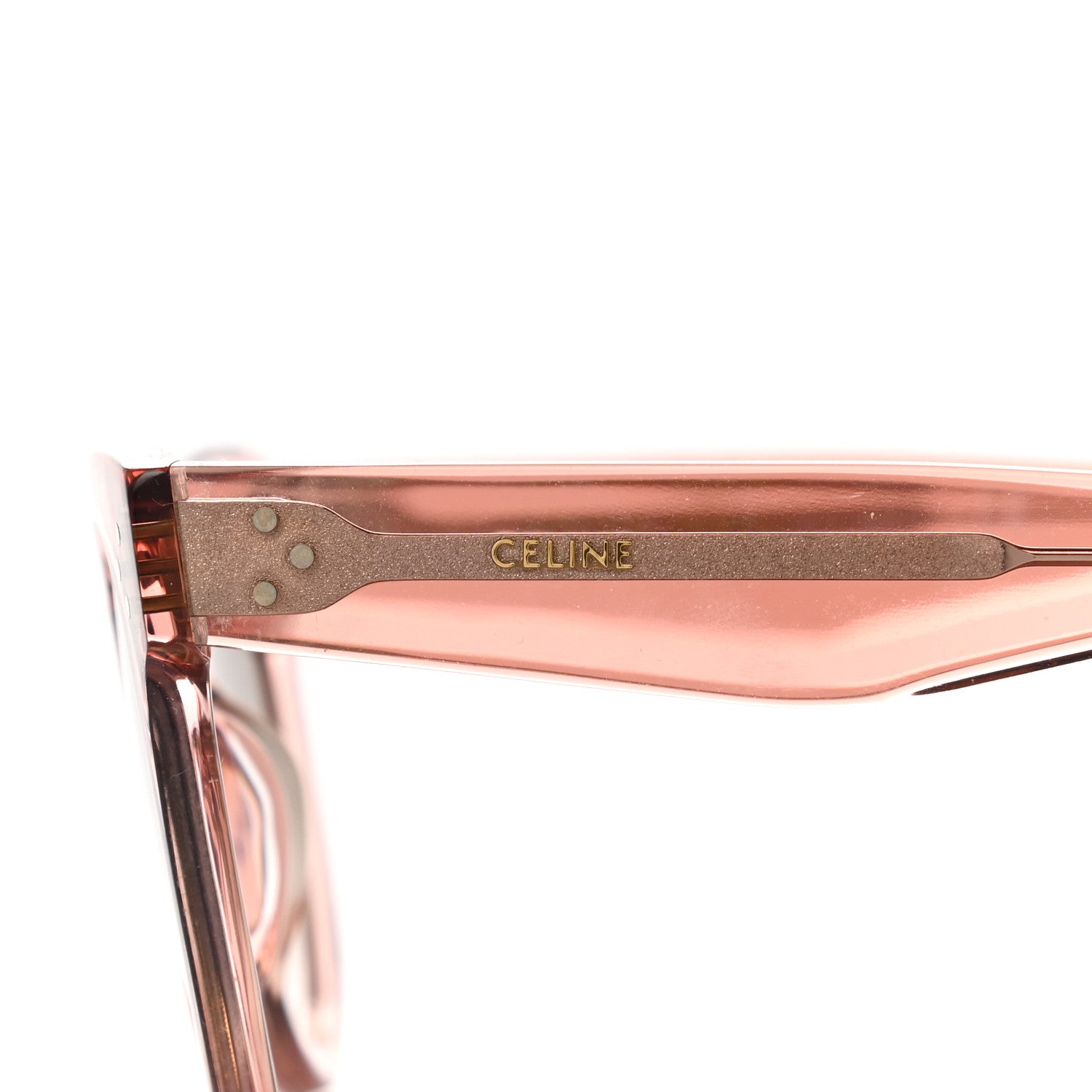 Celine Acetate Sunglasses CL40182F Pink 5 of 8
