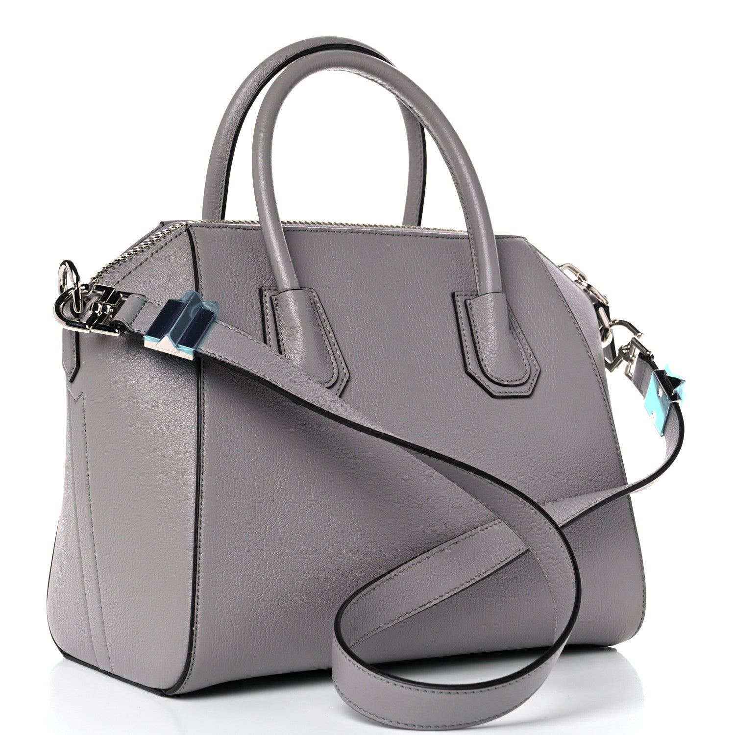 Givenchy Sugar Goatskin Small Antigona Pearl Grey 3 of 11