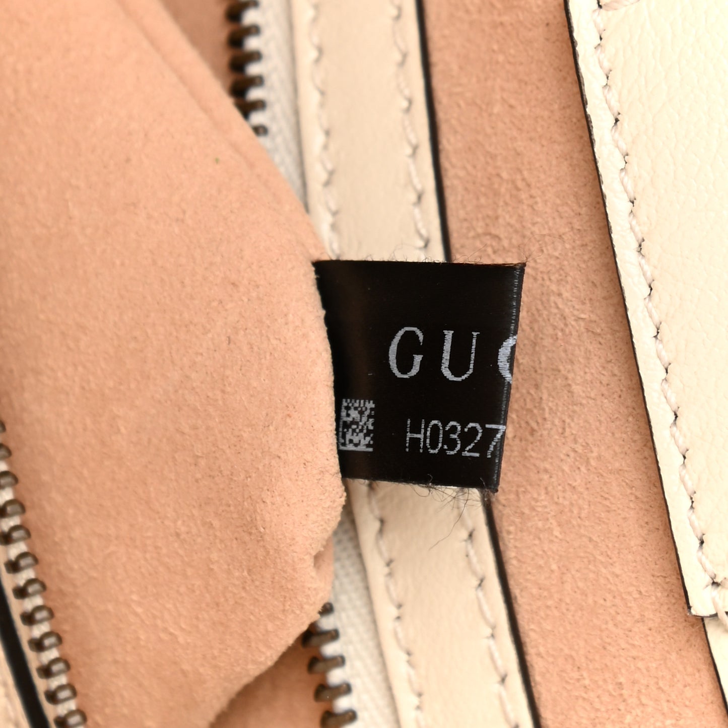 Azalea Calfskin Matelasse Diagonal GG Marmont Tote Bag Mystic White