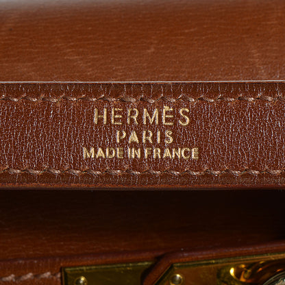 Hermes Veau Tadelakt Kelly Sellier 35 Fauve 12 of 21