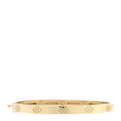 Roberto Coin 18K Yellow Gold Narrow Love in Verona Bangle Bracelet 2 of 5