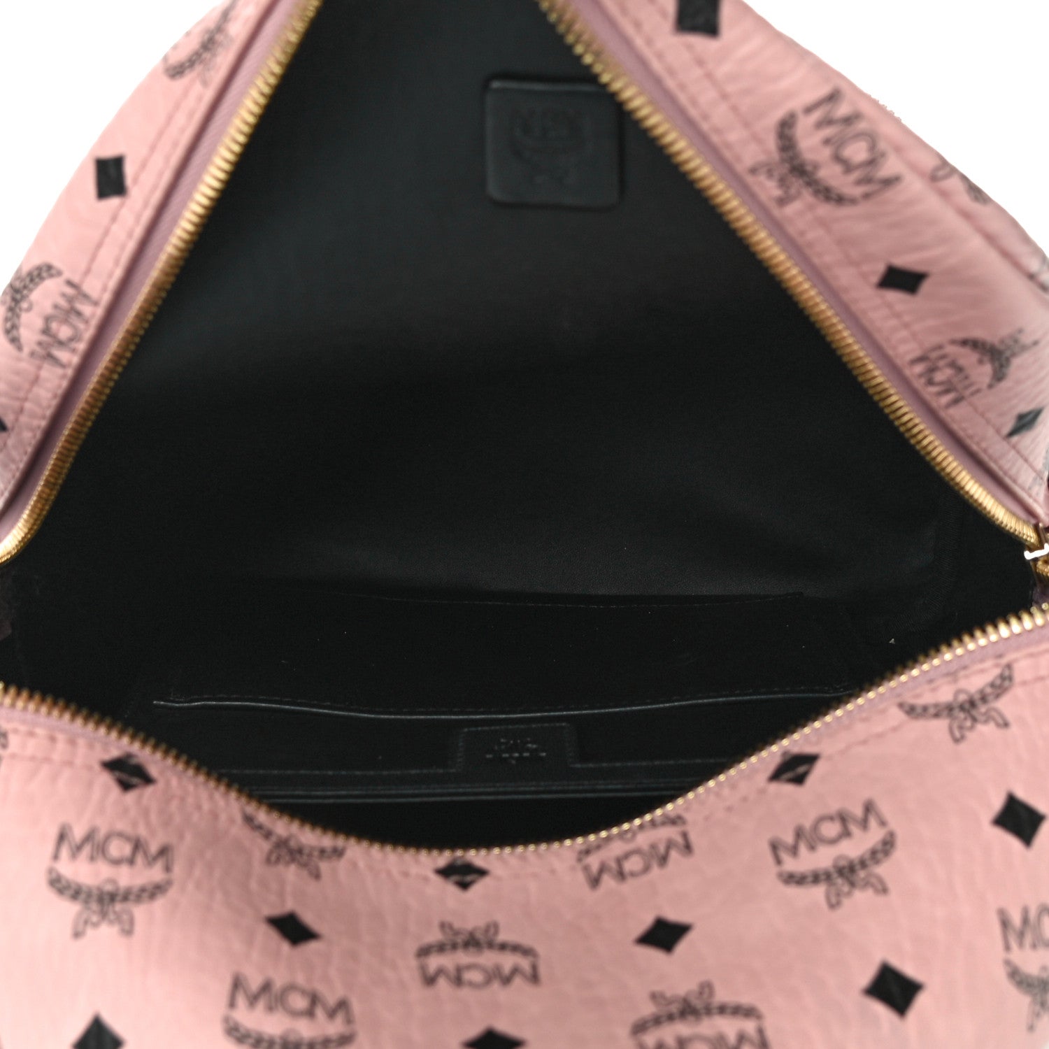 MCM Visetos Small Side Stud Stark Backpack Soft Pink 5 of 10