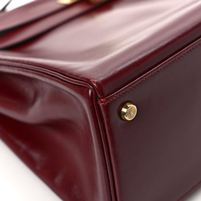 Hermes Box Kelly Retourne 35 Rouge H 9 of 10