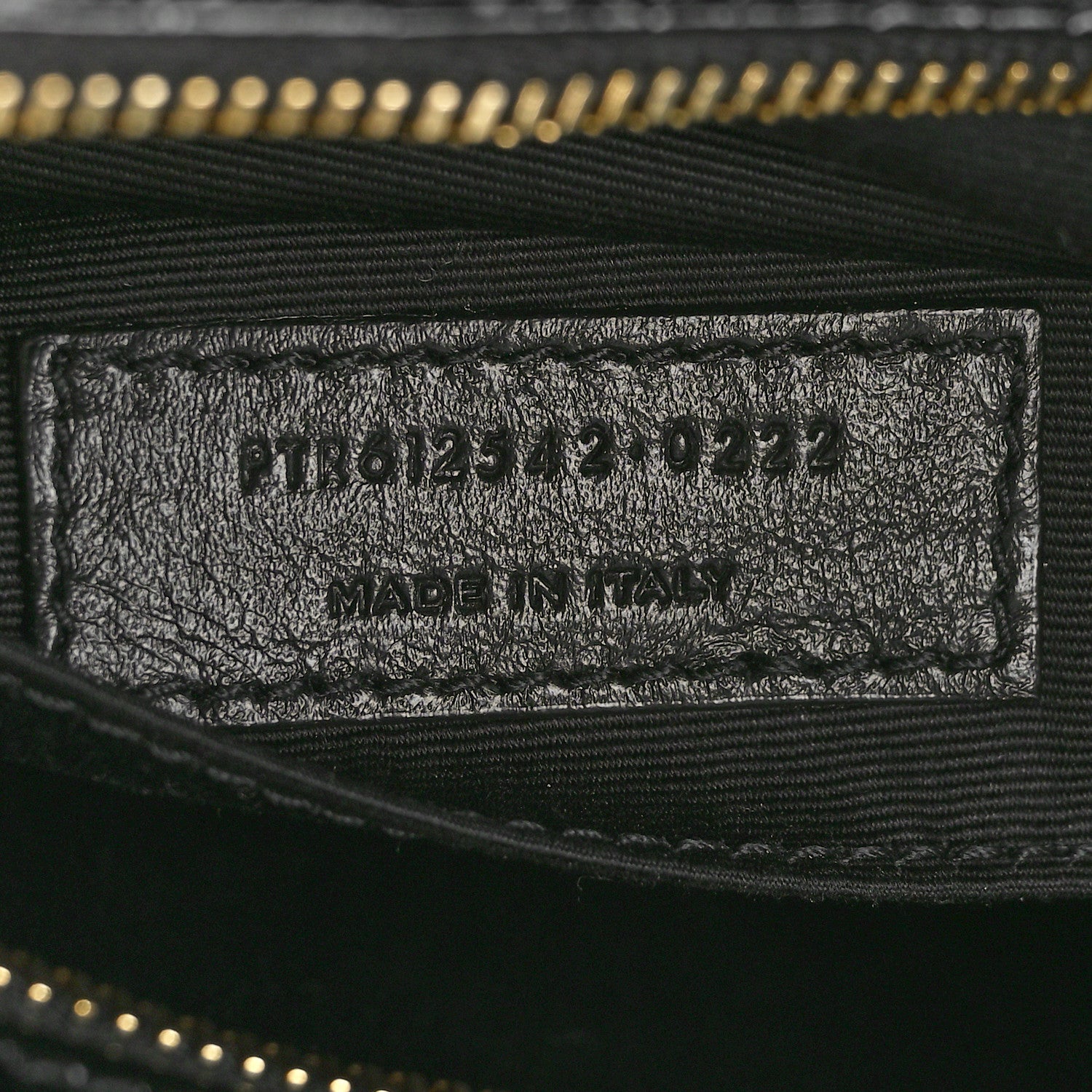 Saint Laurent Patent Calfskin Crocodile Embossed Monogram Lou Camera Bag Black 7 of 10