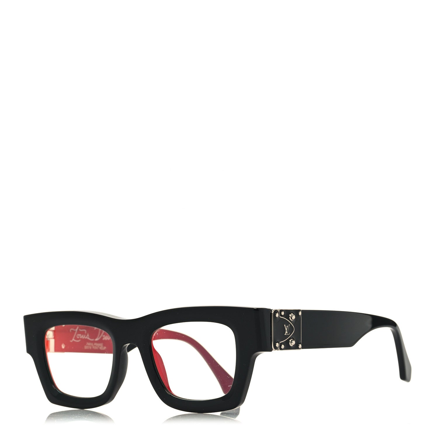 Louis Vuitton Acetate Charleston Sunglasses Z1244W Black Prism 1 of 7