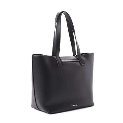 Versace Vitello Virtus Tote Black 3 of 10