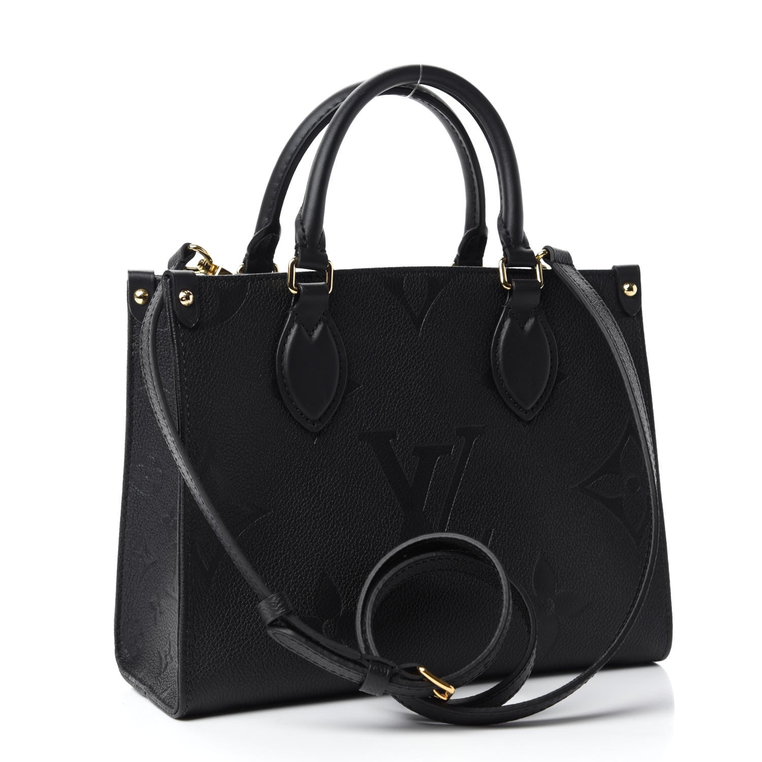 Louis Vuitton Empreinte Monogram Giant Onthego PM Black 3 of 11