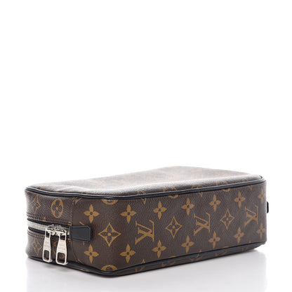 Louis Vuitton Monogram Macassar Toilet Pouch GM 4 of 8