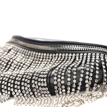 Miu Miu Nappa Crystal Fringe Belt Bag Black 9 of 9