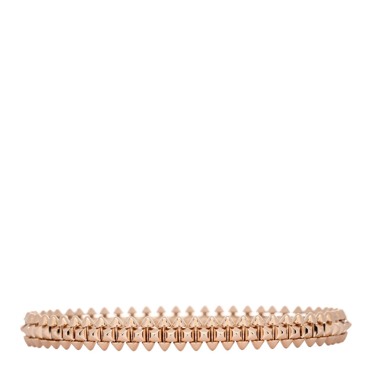 18K Pink Gold Small Clash De Cartier Bracelet 16