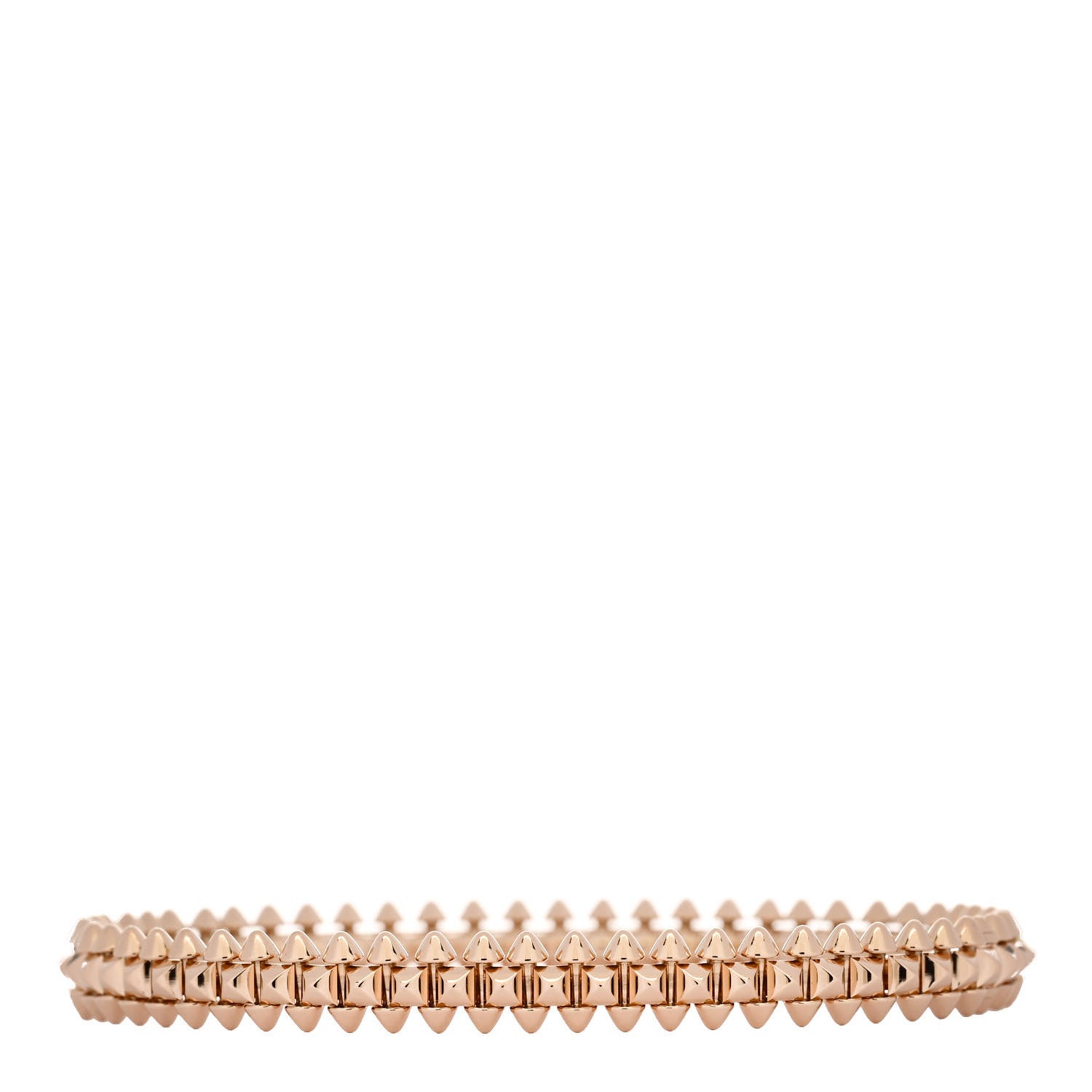 Cartier 18K Pink Gold Small Clash De Cartier Bracelet 16 2 of 4