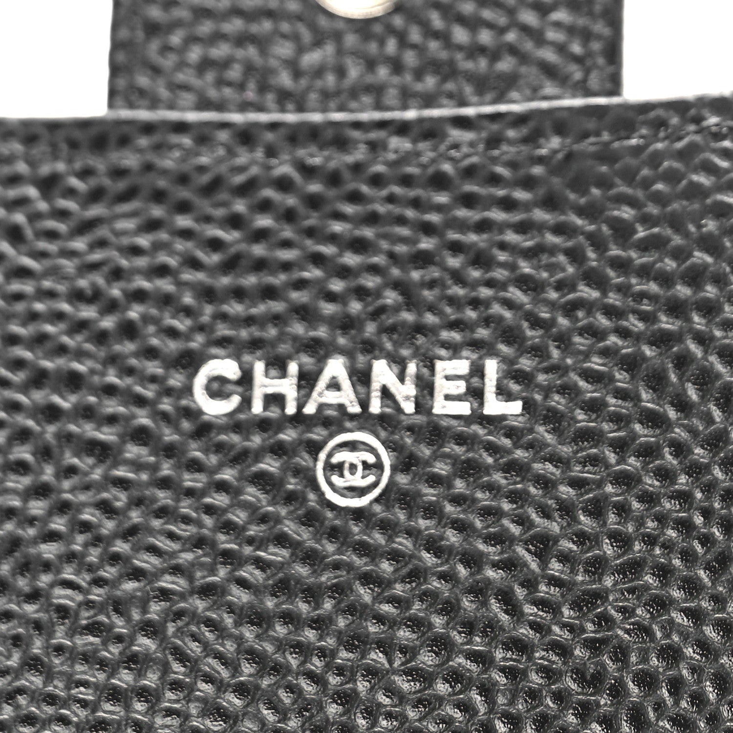 Chanel Caviar Quilted Long Flap Wallet Black 6 of 9