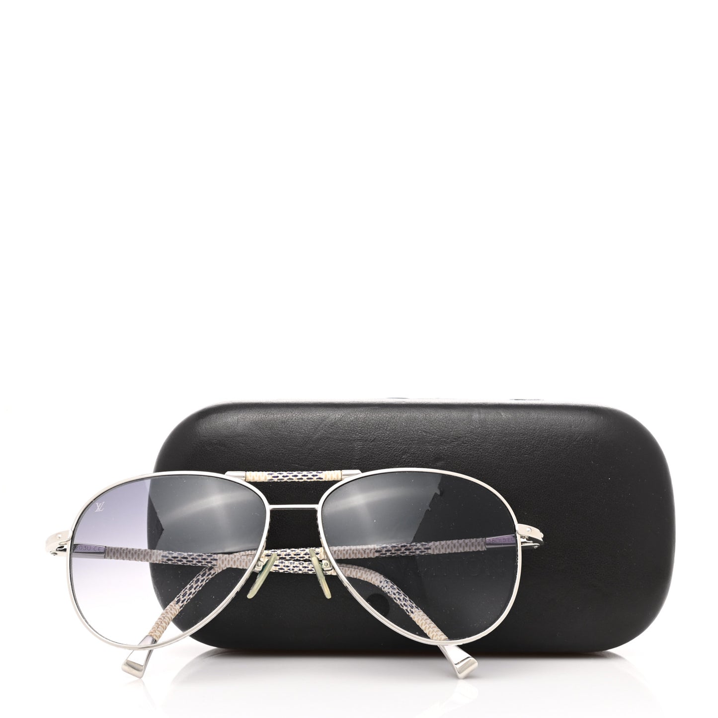Damier Azur Conspiration Pilote Aviator Sunglasses Z0203U