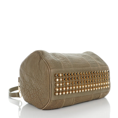 Alexander Wang Pebbled Lambskin Rocco Granite 4 of 8