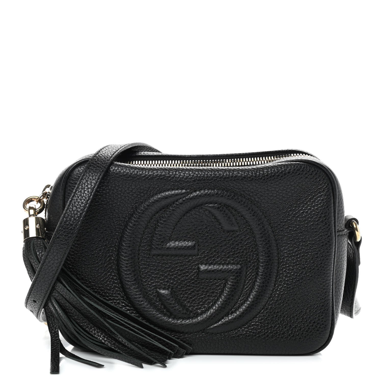 Gucci Pebbled Calfskin Small Soho Disco Bag Black 1 of 10