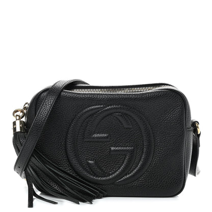 Gucci Pebbled Calfskin Small Soho Disco Bag Black 1 of 10