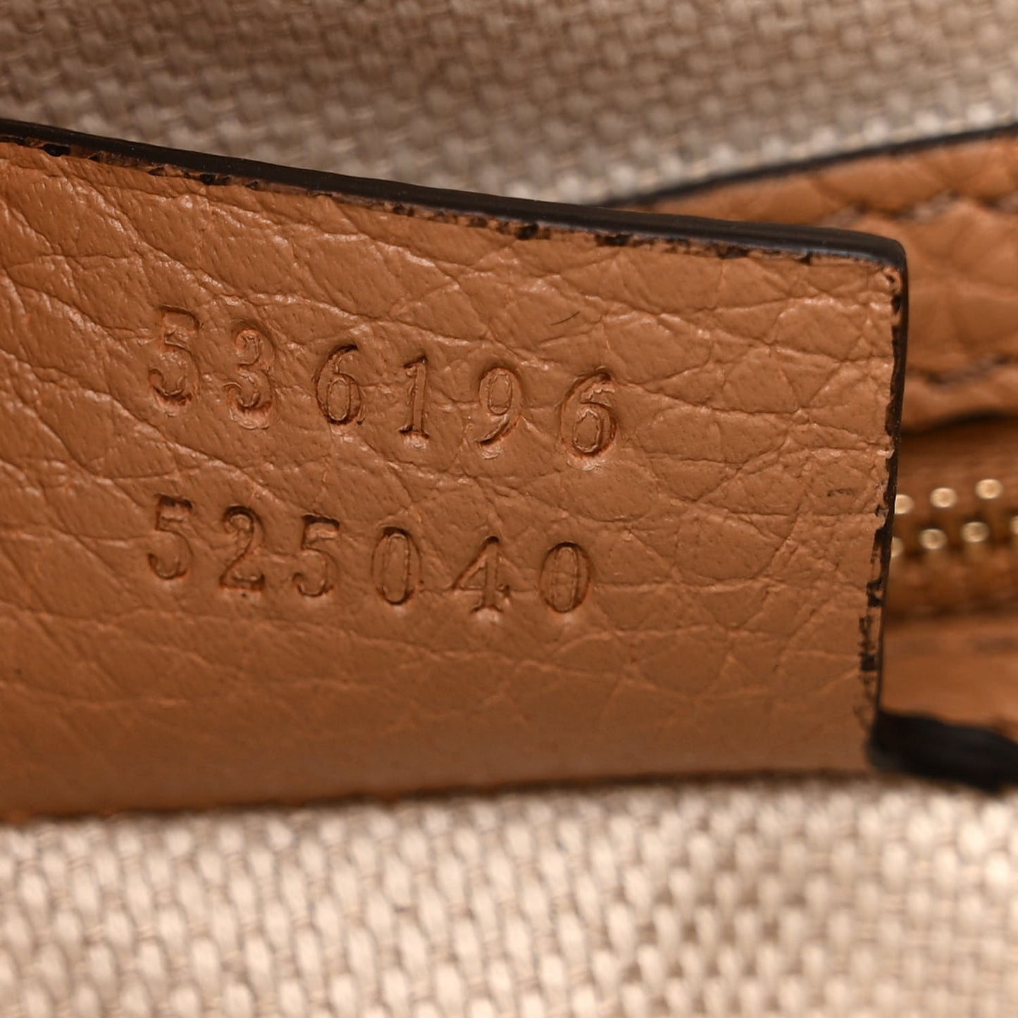 Pebbled Calfskin Medium Soho Chain Shoulder Bag Camelia