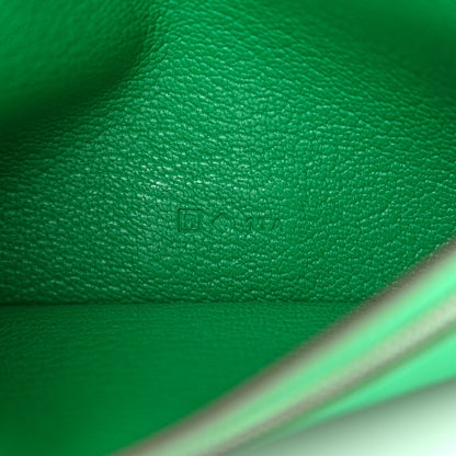 Hermes Chevre Mysore Bearn Gusset Wallet Menthe 7 of 12