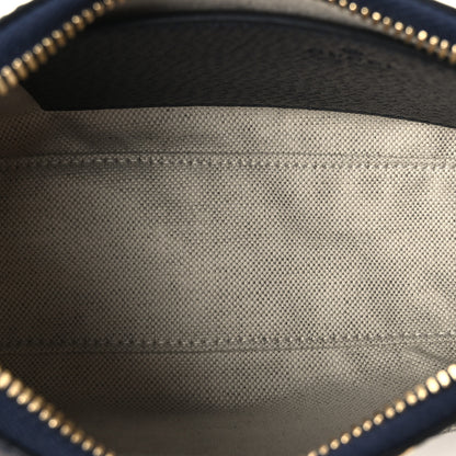 Gucci GG Supreme Monogram Textured Dollar Calfskin Web Small Ophidia GG Handbag Beige Blue 5 of 11