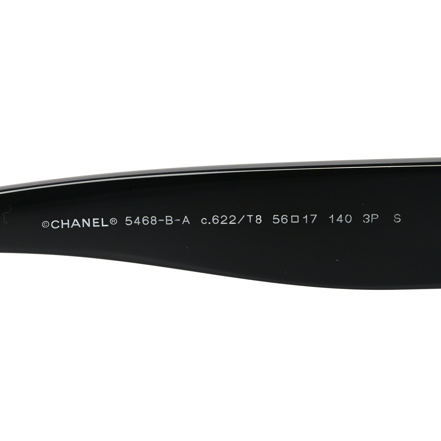 Acetate Polarized CC Sunglasses 5468-B-A Black